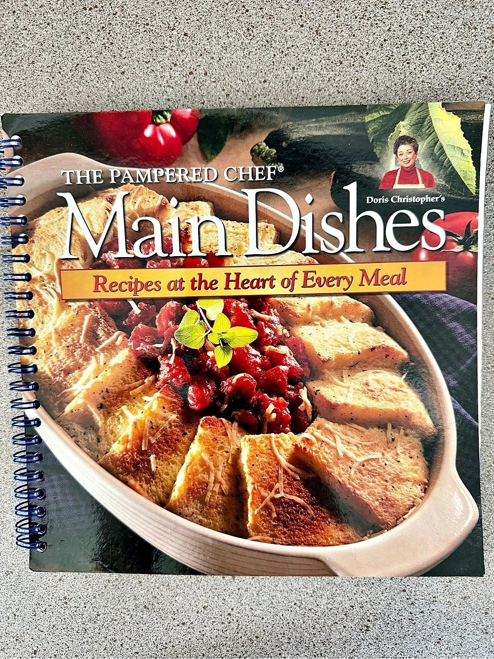 The Pampered Chef Main Dishes Cookbook Spiral Bound
